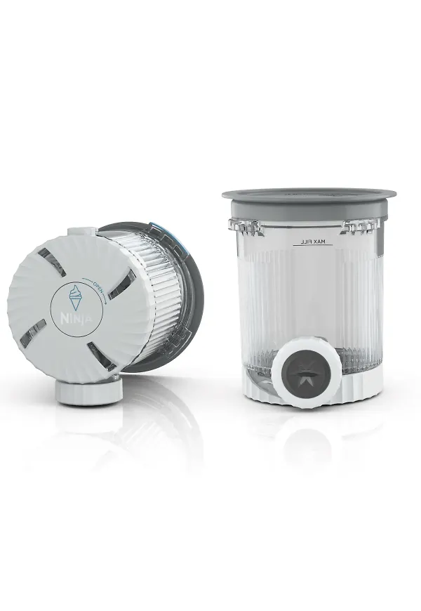 Grå Ninja-blender i modern modell.