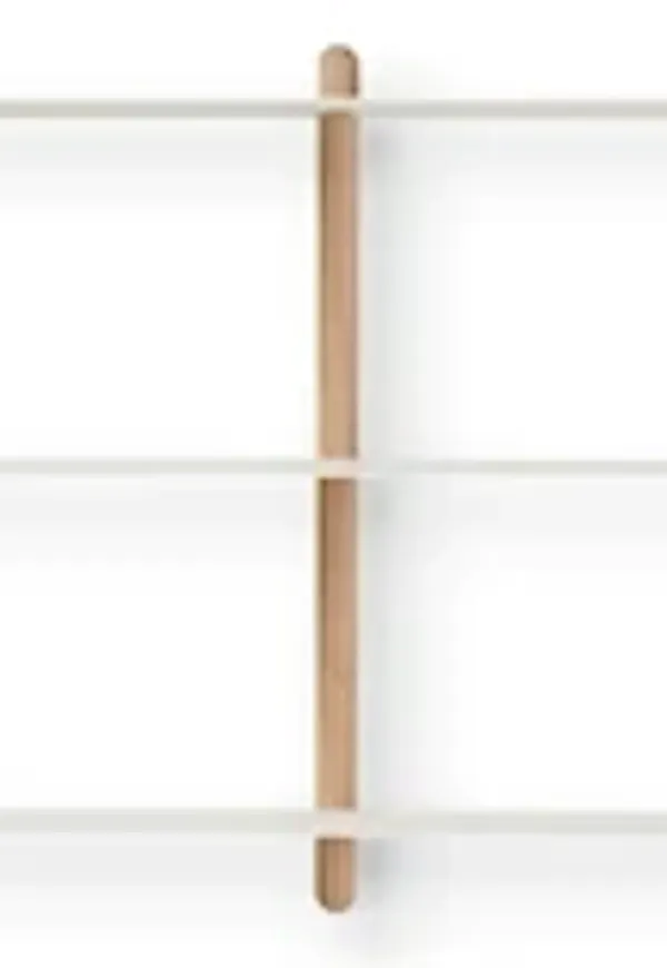 Vit Gejst-ekhylla i vacker modell.