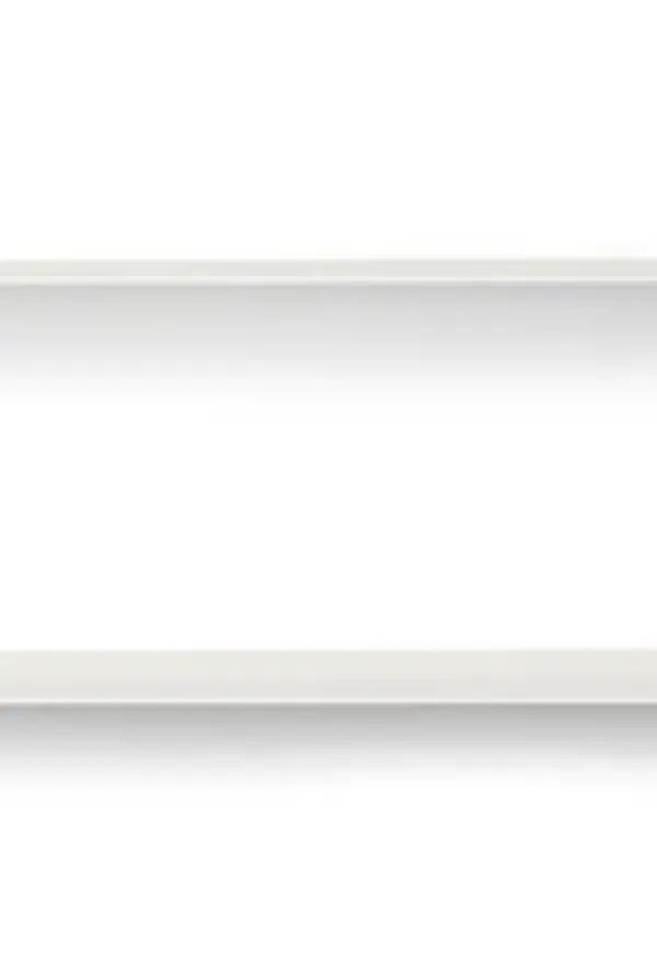 Riktigt snygg vit hylla i ek från Gejst.