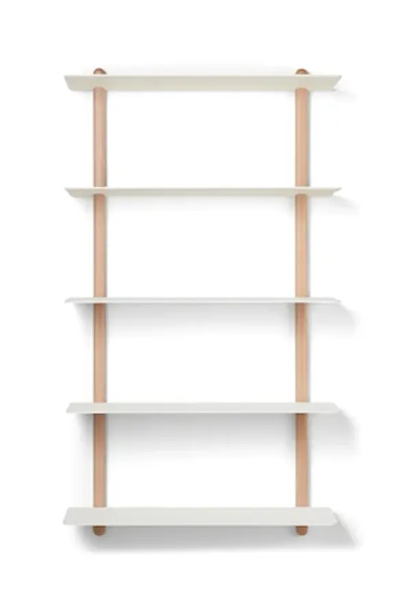 Elegant hylla i ek från Gejst.