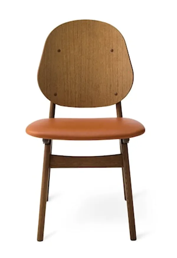 Orange Warm Nordic-ekstol i supersnygg modell.