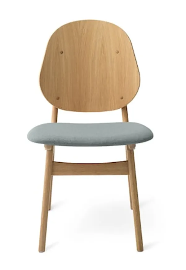 Grön Warm Nordic-ekstol i modern modell.