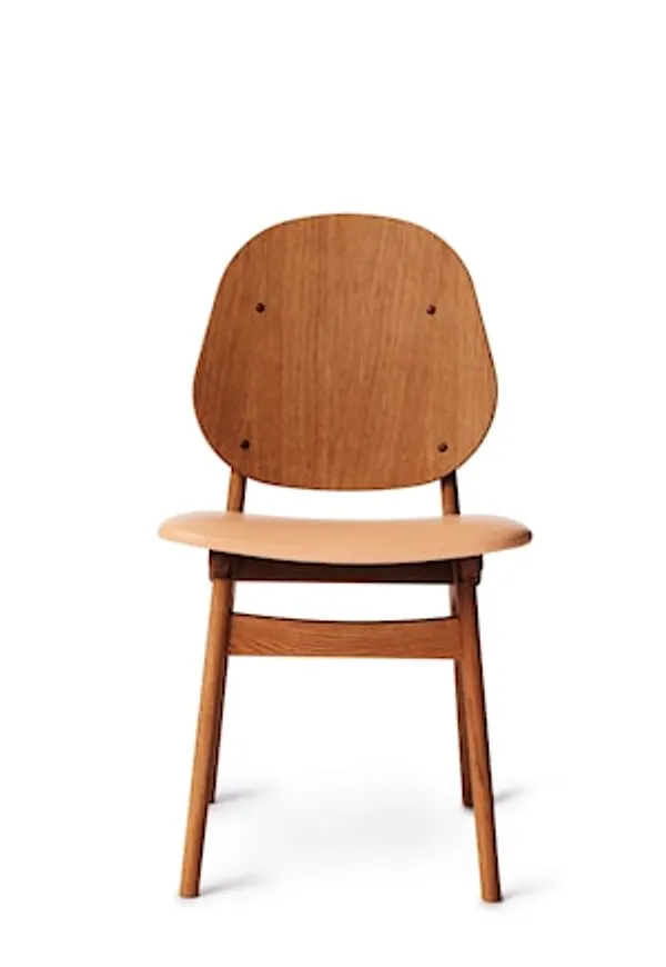 Exklusiv stol i läder från Warm Nordic.