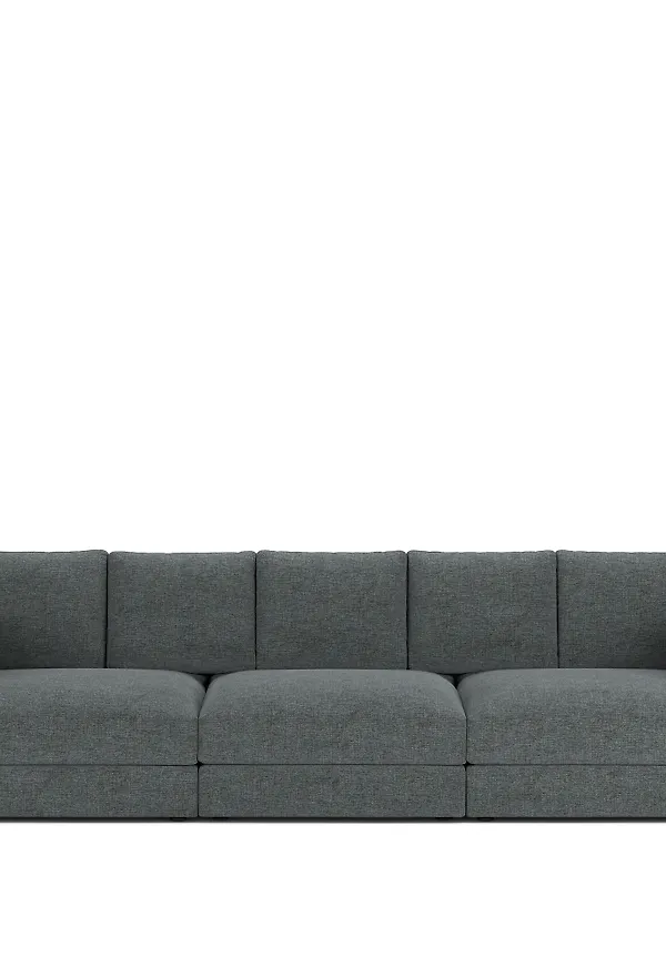Blå NOGA-soffa i cool modell.