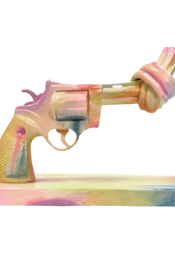 Supersnygg skulptur 2026 från Non Violence.