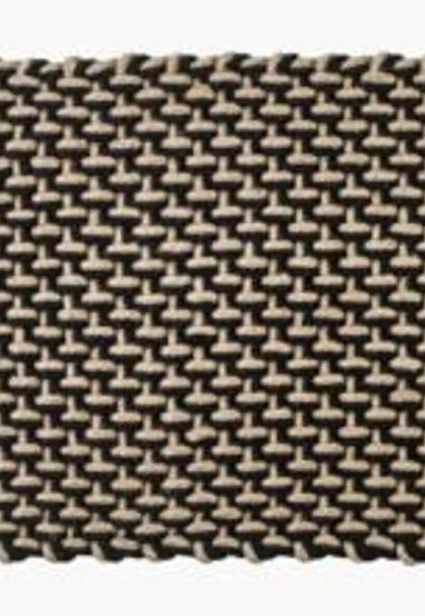 Svart hemtex-dörrmatta i riktigt fin modell.