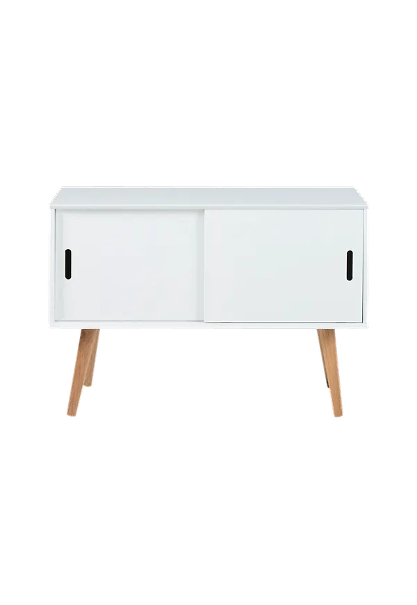 Vacker sidobord i vitt från NORDFORM.