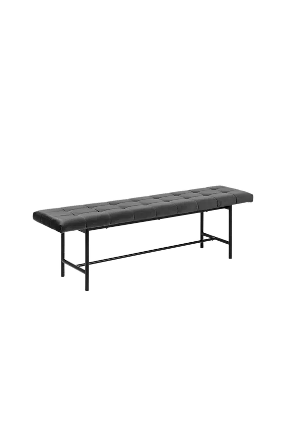 Otroligt snygg bänk i grått från NORDFORM.