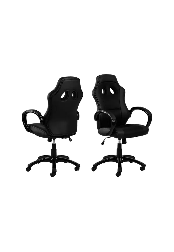 Svart NORDFORM-skrivbordsstol i snygg modell.