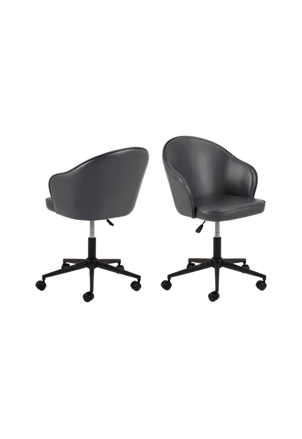 Svart NORDFORM-stol i superfin modell.