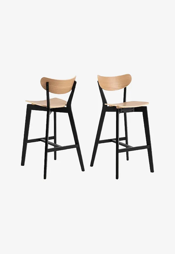 Modern barstol i brunt från NORDFORM.