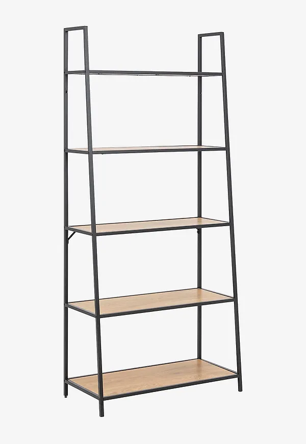 Svart NORDFORM-hylla i trendig modell.