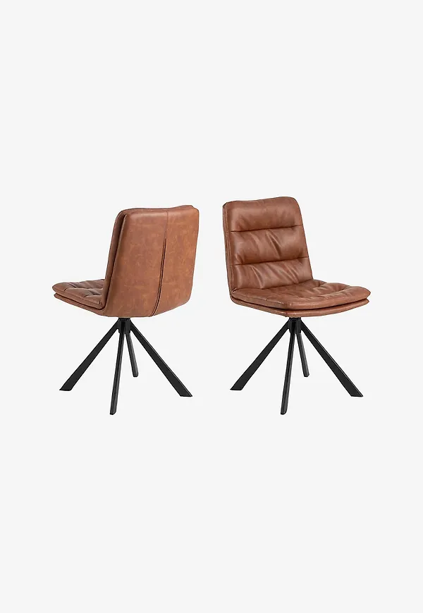 Cool matstol i brunt från NORDFORM.