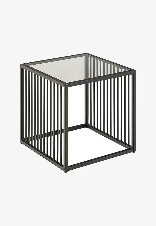 Grå NORDFORM-sidobord i klassisk modell.