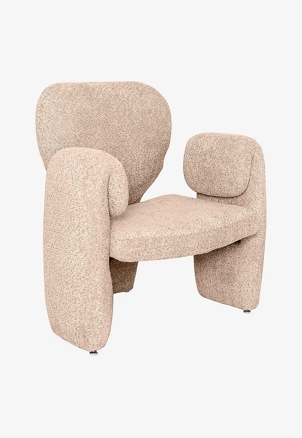 Trendig beige fåtölj 2025 från Nordic Furniture Group.