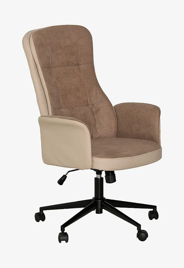 Beige Nordic Furniture Group-skrivbordsstol i snygg modell.