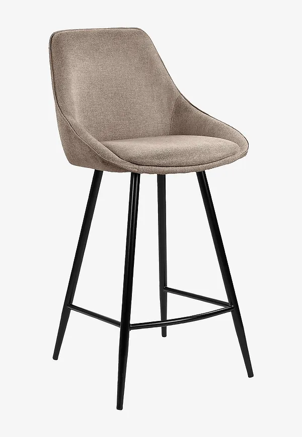 Komfortabel barstol i brunt från Nordic Furniture Group.