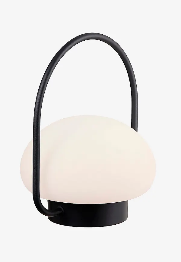 Svart Nordlux-bordslampa i superfin modell.