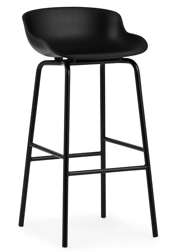 Modern svart barstol 2025 från Normann Copenhagen.