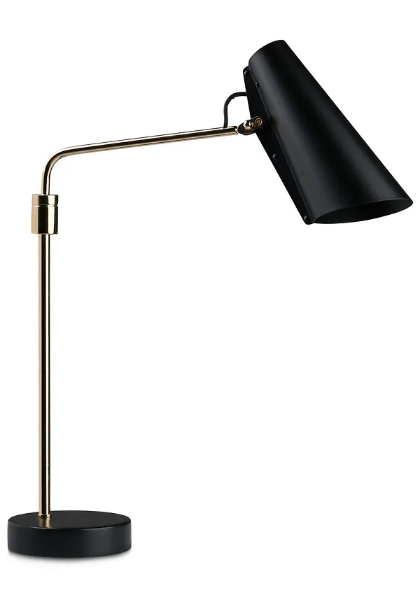 Svart Northern-bordslampa i jättesnygg modell.