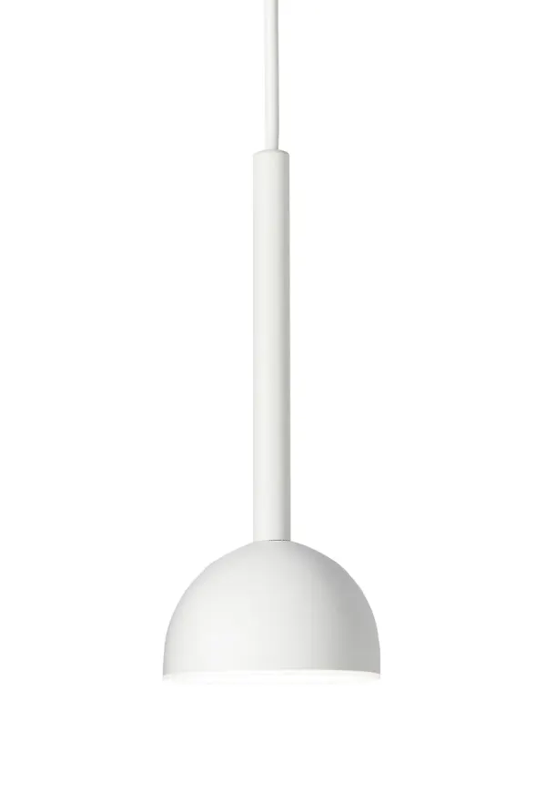Komfortabel lampa i vitt från Northern.