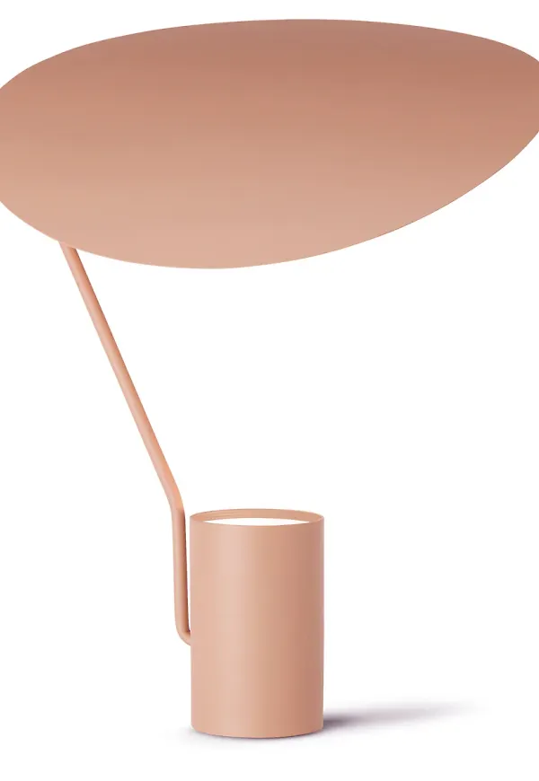 Rosa Northern-lampa i vacker modell.