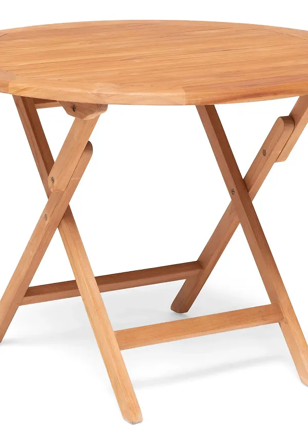 Söt klaffbord i teak från Hillerstorp.