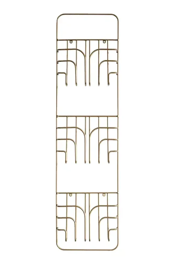 Exklusiv förvaringsmöbel i guld från Maze.