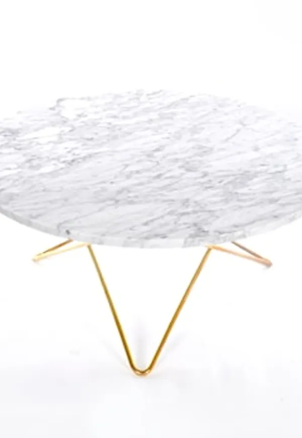 Skön matbord i vitt från OX DENMARQ.