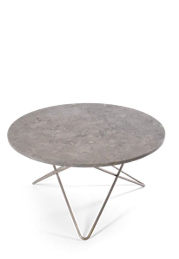 Grå OX DENMARQ-matbord i otroligt snygg modell.