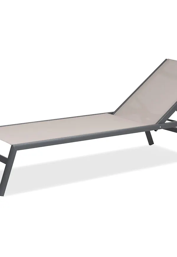 Komfortabel aluminiumsolsäng 2025 från Fiam.