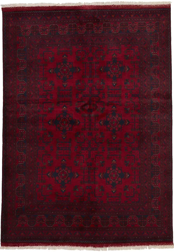 Beige Rezas-ullmatta i härlig modell.