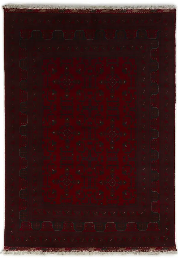 Skön ullmatta i rött från Rezas.