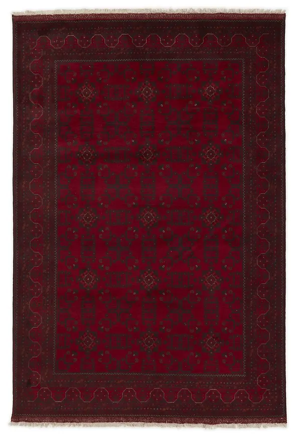 Skön mörkblå ullmatta 2026 från Rezas.