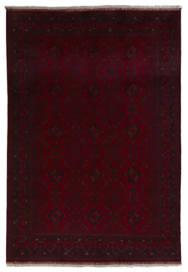 Stilriktig mörkblå ullmatta 2026 från Rezas.