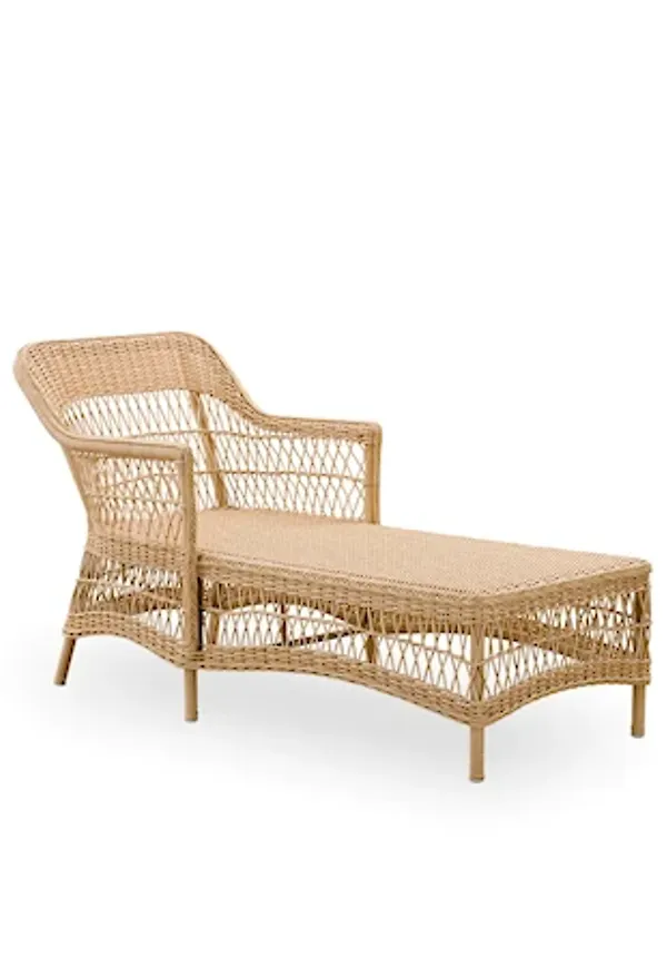 Beige Sika Design-aluminiumutemöbel i otroligt snygg modell.