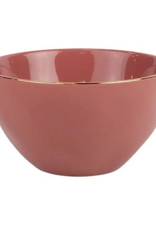 Jättefin skål i rosa från Olsson & Jensen.