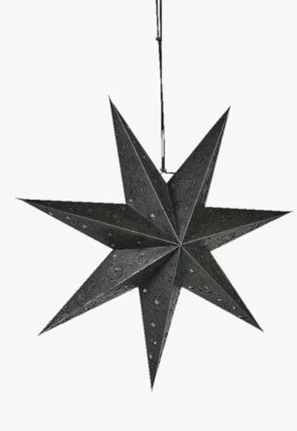 Svart hemtex-glödlampa i superfin modell.