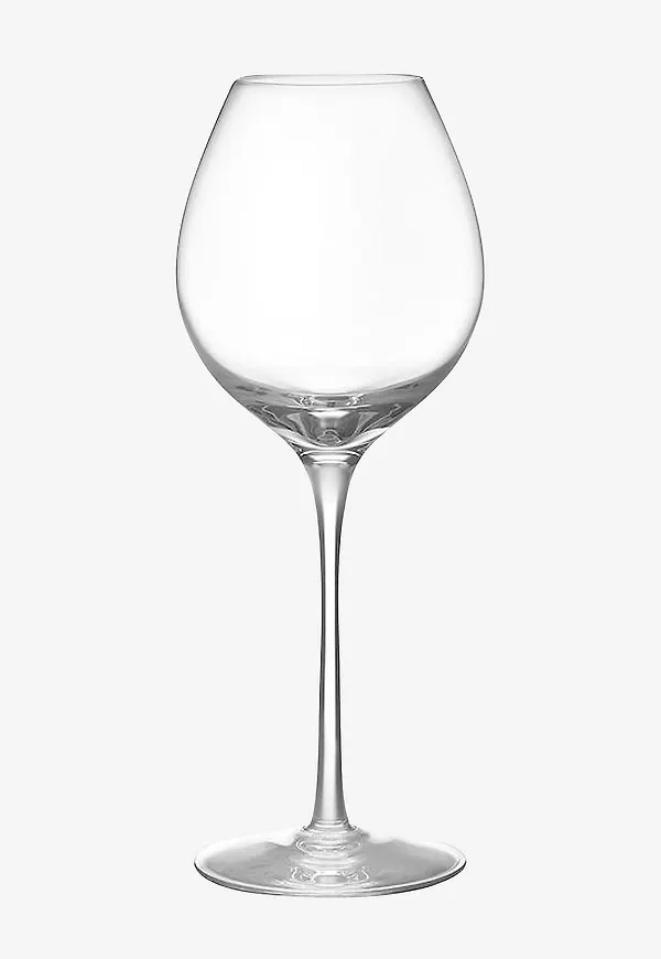 Vit Orrefors-vitvinsglas i fantastiskt fin modell.