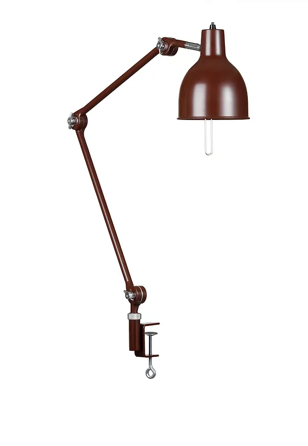 Jättesnygg röd lampa 2026 från Örsjö Belysning.