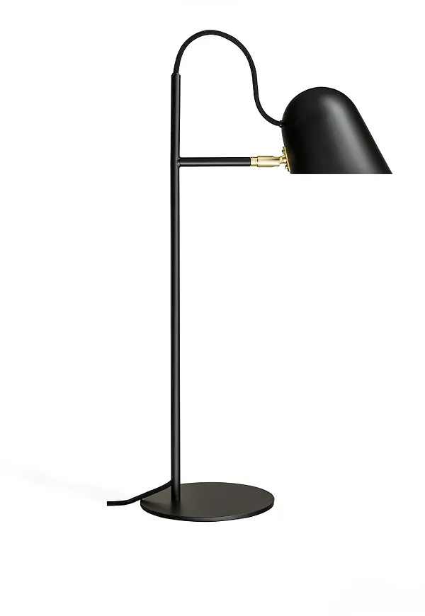 Otroligt fin svart lampa 2026 från Örsjö Belysning.