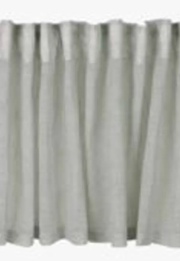 Riktigt snygg linnegardin i grått från hemtex.