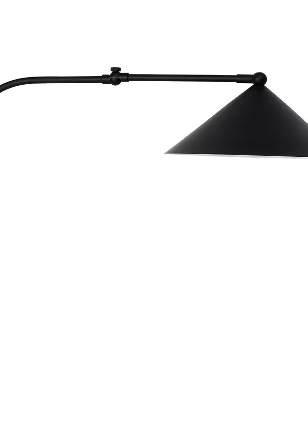 Svart OYOY-vägglampa i riktigt fin modell.