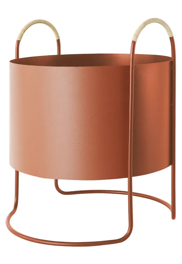 Fantastiskt fin blomlåda i brunt från OYOY.