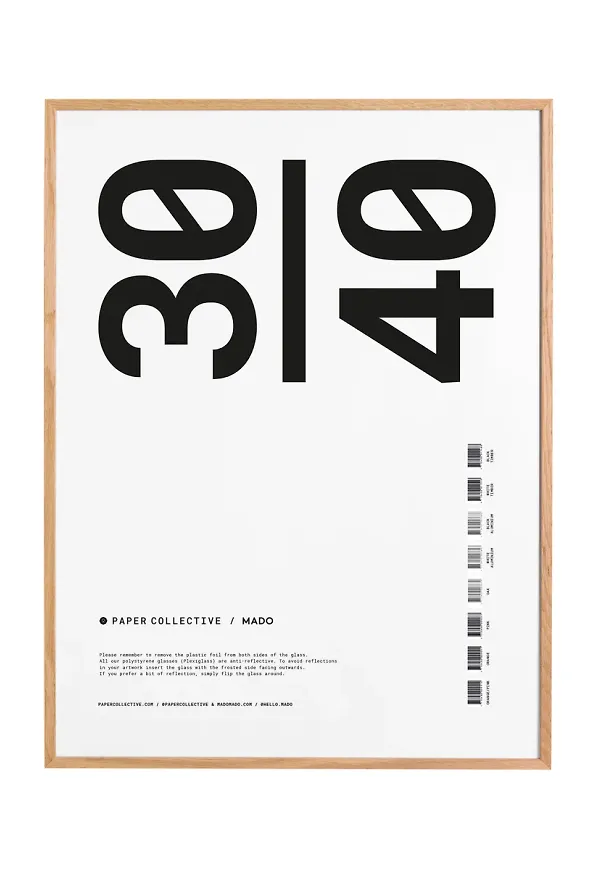 Härlig ramar 2025 från Paper Collective.