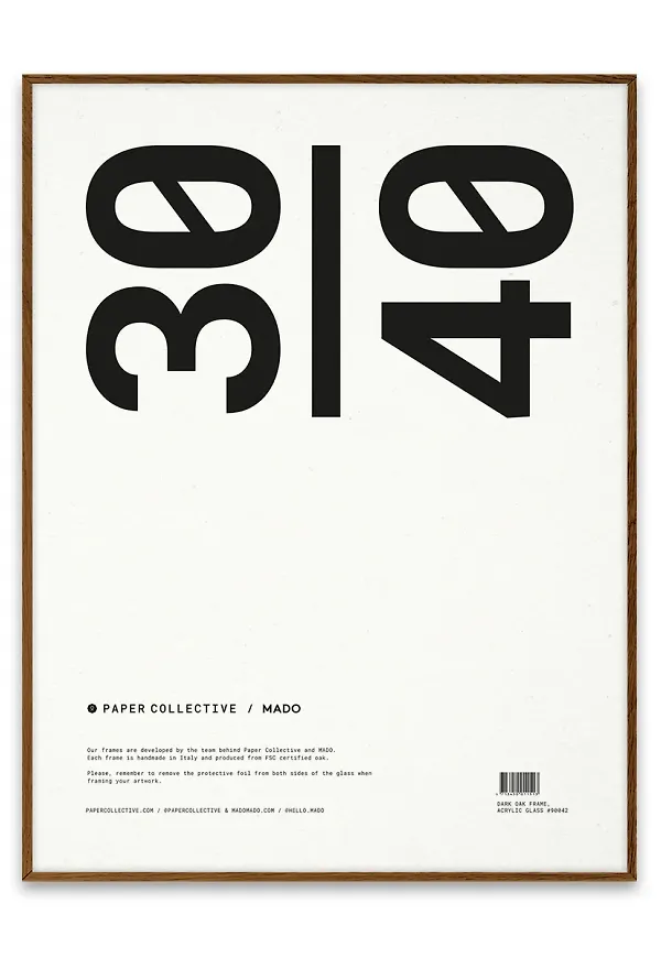 Otroligt snygg ramar 2025 från Paper Collective.