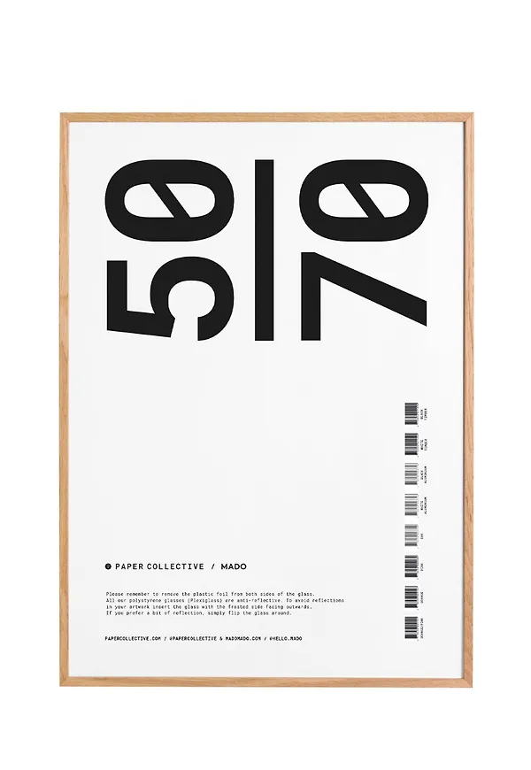 Mysig ramar 2025 från Paper Collective.