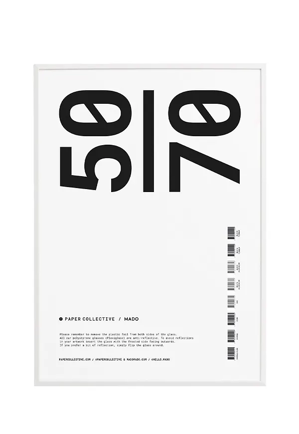 Elegant ram 2025 från Paper Collective.