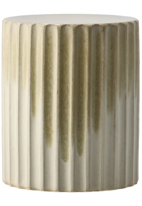 Riktigt fin beige kruka 2025 från Paradisverkstaden.