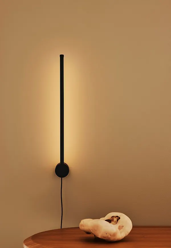 Svart Pastill-lampa i skön modell.